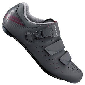 SHIMANO RP3 SH-RP301 Shoe Womens Sz 8.5 Black Road Cycling Strip Buckle Comfort